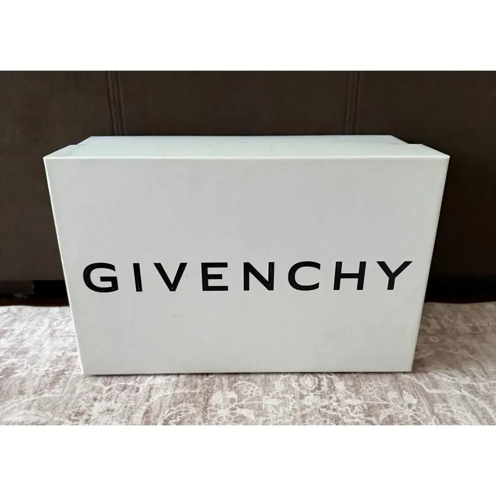 $1,025 NIB Givenchy TK-MX Runner Black Low Top Sneakers Shoes Leather 46(13)